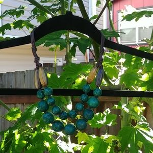 Kenneth Cole beaded necklace